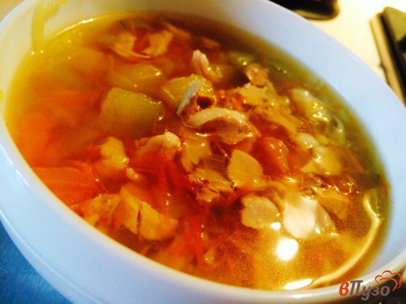 Фото приготовление рецепта: Суп овощной с говядиной шаг №4