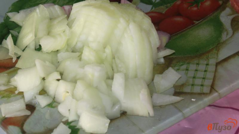 Фото приготовление рецепта: Запеченный картофель с мясными шариками шаг №3