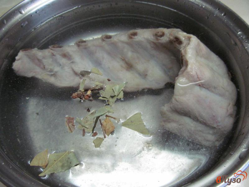 Фото приготовление рецепта: Свиные ребра в глазури шаг №1