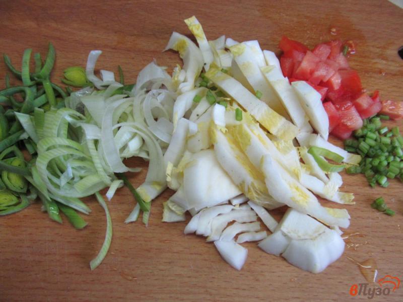 Фото приготовление рецепта: Суп-рагу из свинины с овощами шаг №4