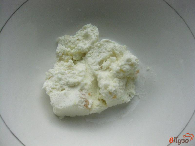 Фото приготовление рецепта: Печенье творожное «Розы в снегу» шаг №1