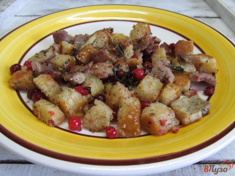 Фото приготовление рецепта: Испанский салат Мигас шаг №7