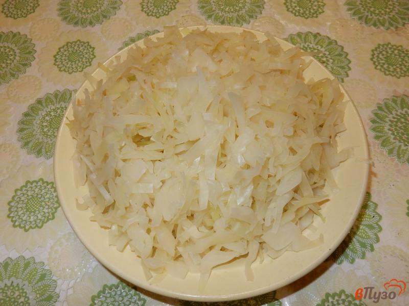 Фото приготовление рецепта: Запеканка сырно-капустная шаг №3