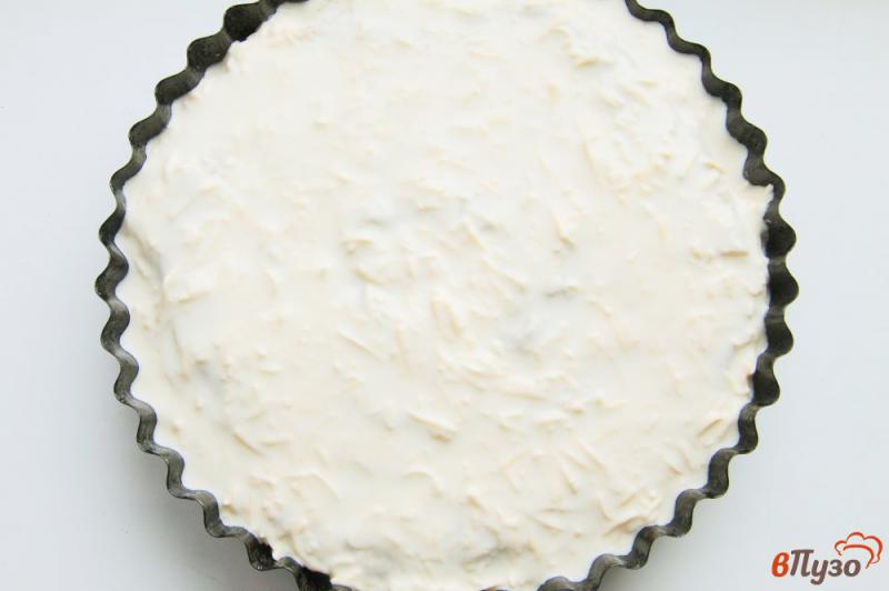 Фото приготовление рецепта: Блинный пирог «Улитка» с курицей и грибами шаг №9