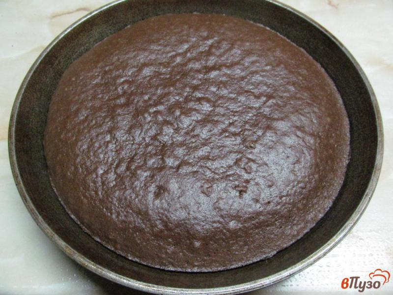 Фото приготовление рецепта: Торт с заварным кремом шаг №12