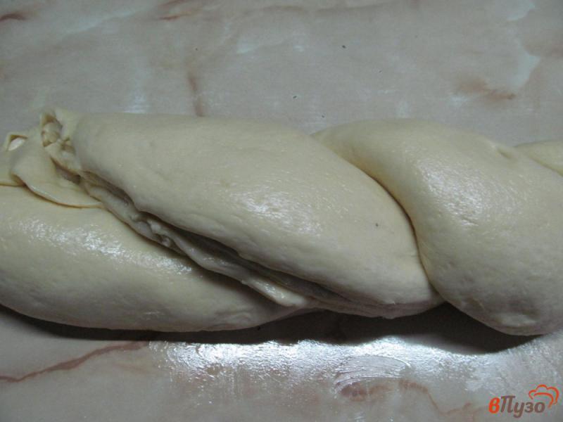 Фото приготовление рецепта: Хлеб с шалфеем и сливочным маслом шаг №10