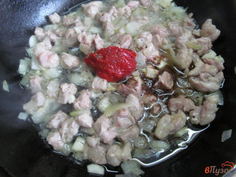 Фото приготовление рецепта: Паста с соусом «Цинциннати» шаг №5