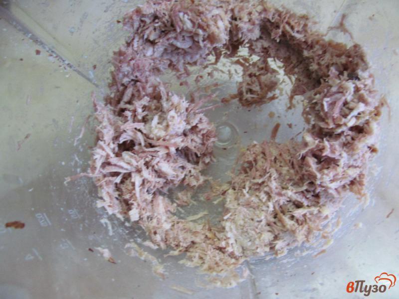 Фото приготовление рецепта: Булгур в мультиварке с вареным мясом шаг №5