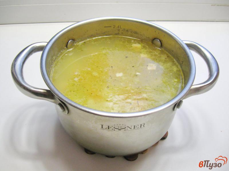 Фото приготовление рецепта: Суп с пшеном и ветчиной шаг №6