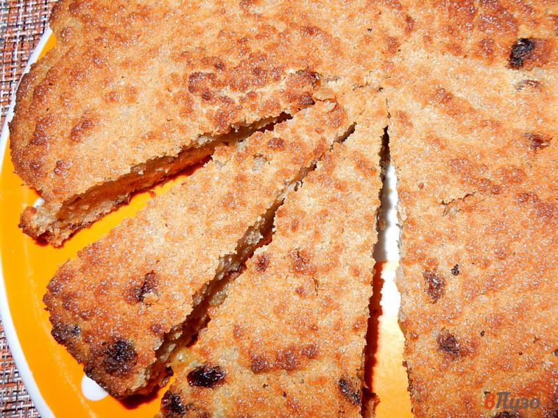 Фото приготовление рецепта: Хлебный пирог с изюмом шаг №12