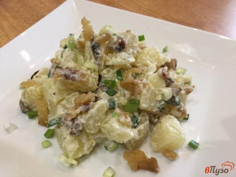 Фото приготовление рецепта: Картофельный салат шаг №7