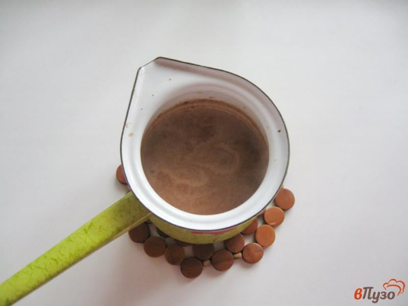 Фото приготовление рецепта: Горячий шоколад шаг №4