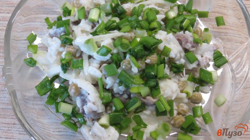 Фото приготовление рецепта: Салат с куриными желудками шаг №5