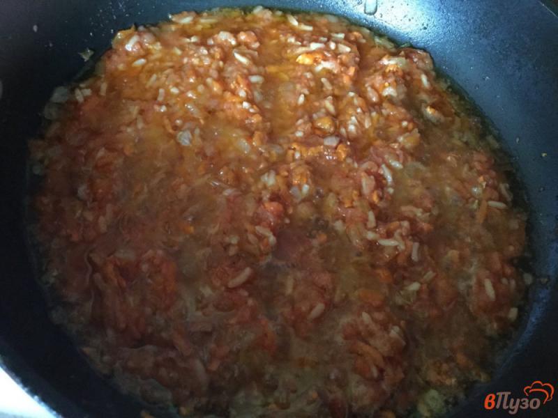 Фото приготовление рецепта: Суп с рисом и спаржевой фасолью шаг №3