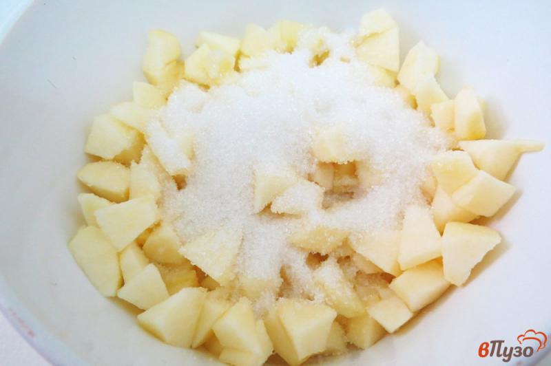 Фото приготовление рецепта: Варенье из яблок в микроволновке шаг №3