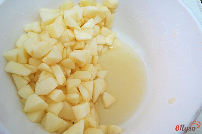 Фото приготовление рецепта: Варенье из яблок в микроволновке шаг №5