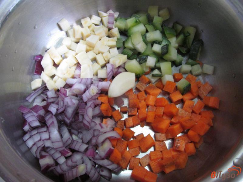 Фото приготовление рецепта: Овощной суп шаг №1