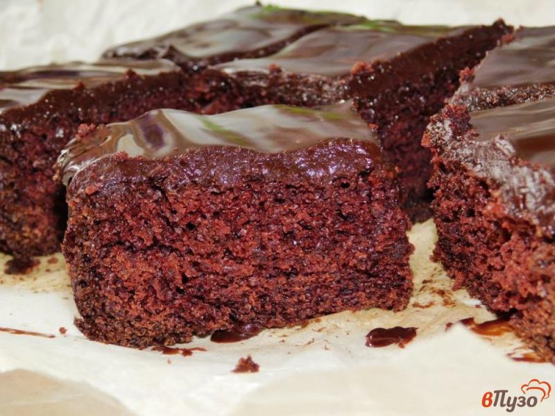 Фото приготовление рецепта: Шоколадные пирожные шаг №6