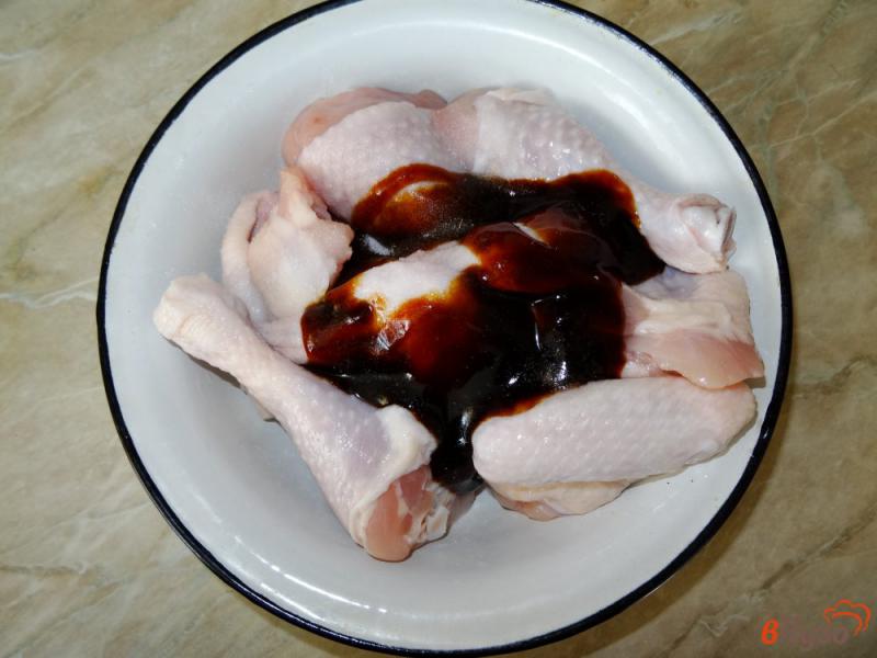 Фото приготовление рецепта: Курица в соусе терияки с луком шаг №2