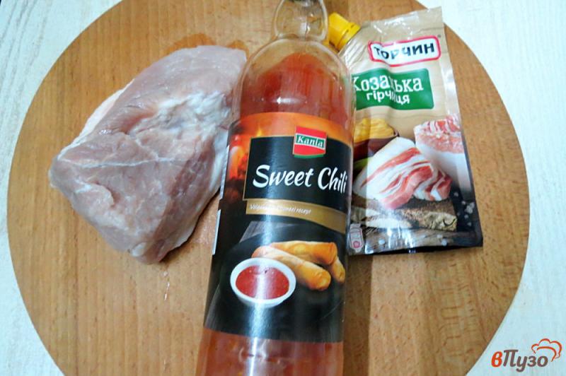 Фото приготовление рецепта: Свинина в остром соусе шаг №1