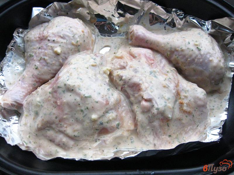 Фото приготовление рецепта: Курица в йогурте шаг №5