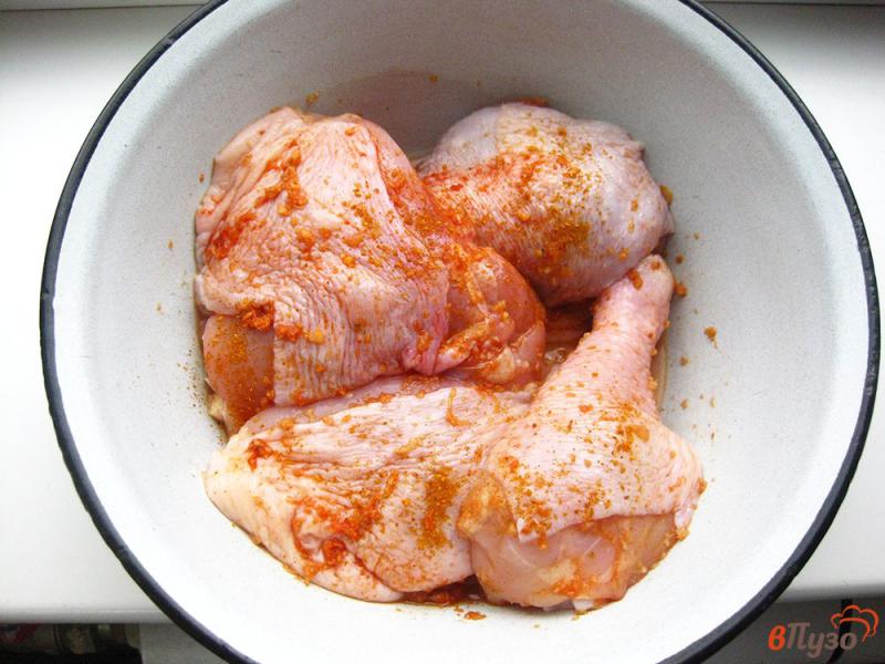 Фото приготовление рецепта: Курица в йогурте шаг №3