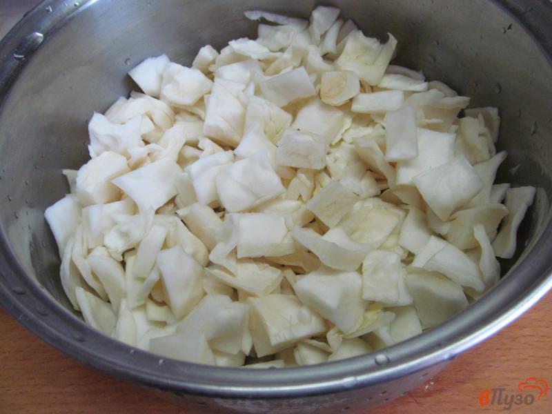 Фото приготовление рецепта: Маринованный салат из капусты с редькой шаг №1