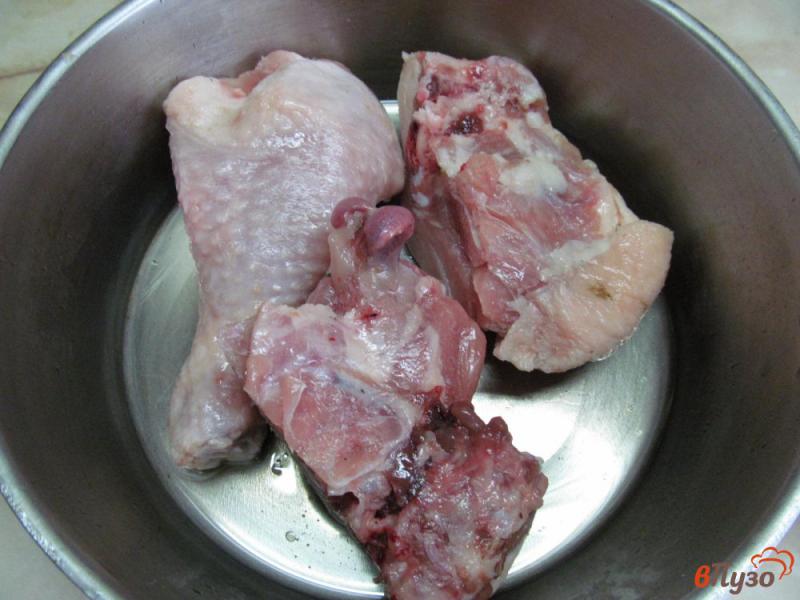 Фото приготовление рецепта: Каччиатори из курицы с шампиньоном и перцем шаг №1