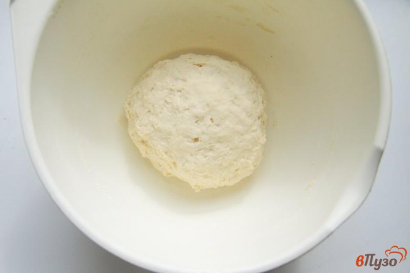 Фото приготовление рецепта: Постный хлеб с манкой шаг №3
