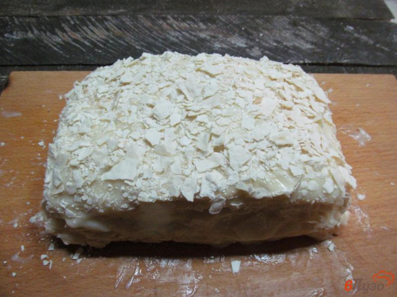 Фото приготовление рецепта: Торт «Наполеон» без выпечки из готового лаваша шаг №10