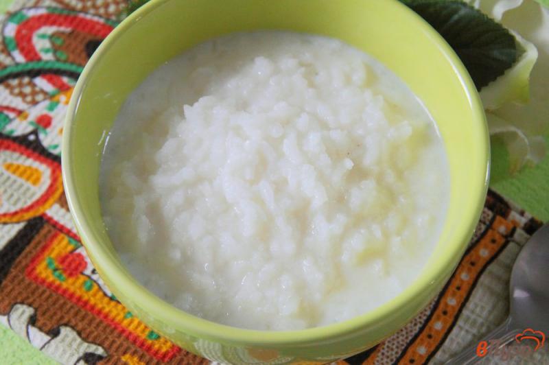 Фото приготовление рецепта: Молочная рисовая каша в мультиварке шаг №4