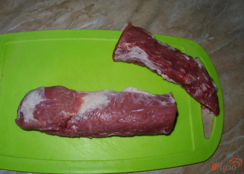 Фото приготовление рецепта: Свиная вырезка запеченная шаг №2