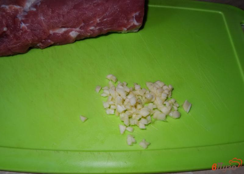 Фото приготовление рецепта: Свиная вырезка запеченная шаг №3