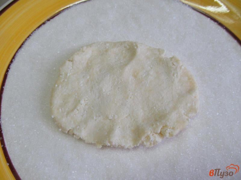 Фото приготовление рецепта: Творожное печенье «гусиные лапки» шаг №7