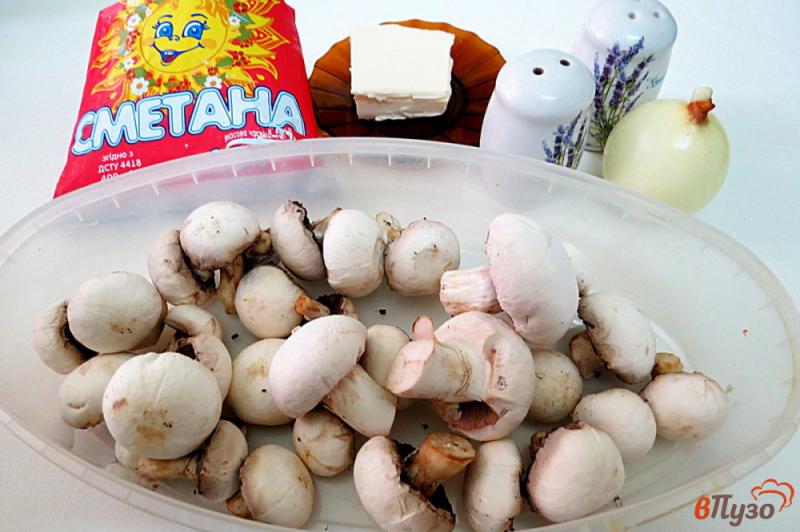 Фото приготовление рецепта: Соус грибной к пасте, кашам и овощам шаг №1