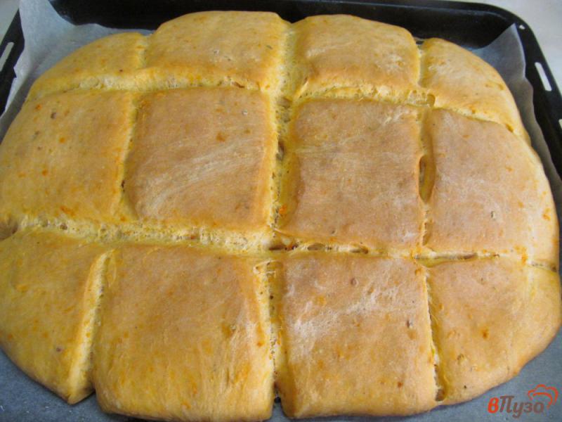 Фото приготовление рецепта: Томатный хлеб шаг №10
