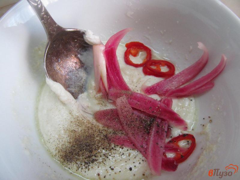 Фото приготовление рецепта: Картофельный салат с хреном и сметаной шаг №2