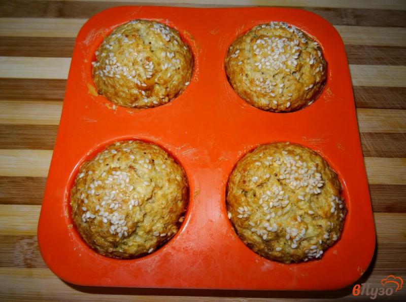 Фото приготовление рецепта: Овсяные булочки с капустой шаг №6