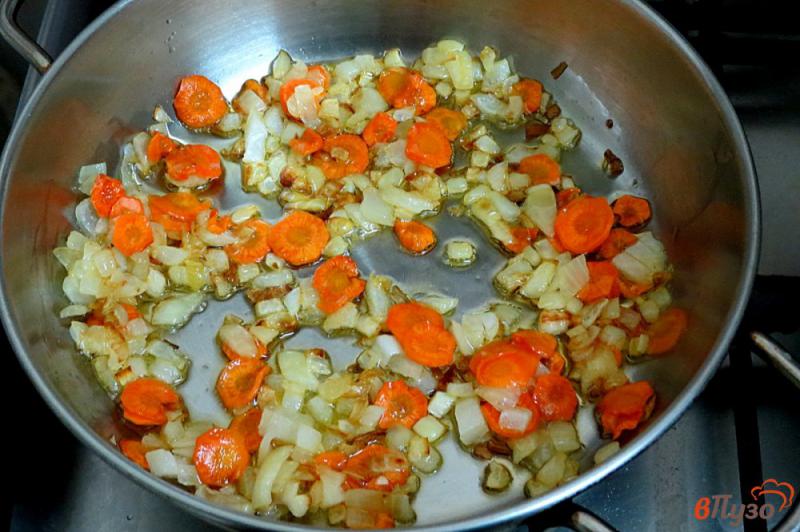 Фото приготовление рецепта: Суп на свинине с овощами шаг №9
