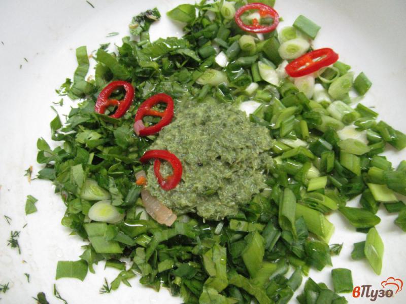 Фото приготовление рецепта: Салат из кабачка с помидором шаг №2