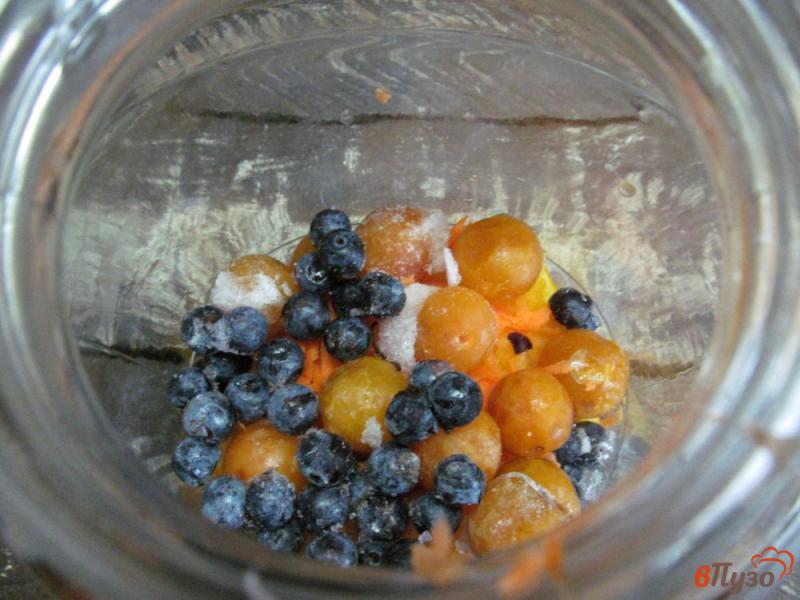 Фото приготовление рецепта: Напиток - чай из моркови с апельсином шаг №3