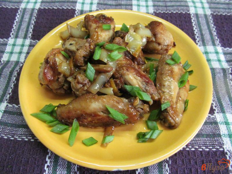 Фото приготовление рецепта: Куриные крылья по-китайски шаг №7