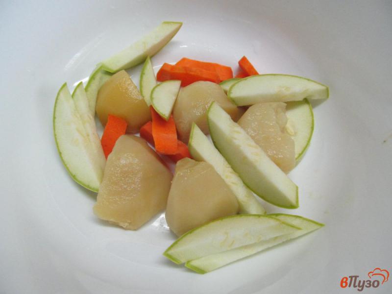 Фото приготовление рецепта: Курица с овощами «Ленивая сковорода» шаг №1