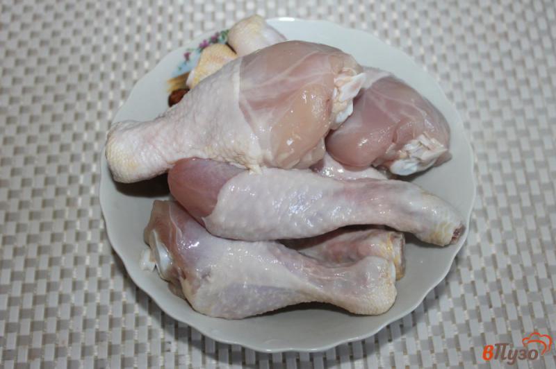 Фото приготовление рецепта: Куриные ножки с цитрусовыми в рукаве шаг №1
