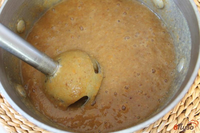 Фото приготовление рецепта: Грибной суп-пюре с козьим сыром шаг №6