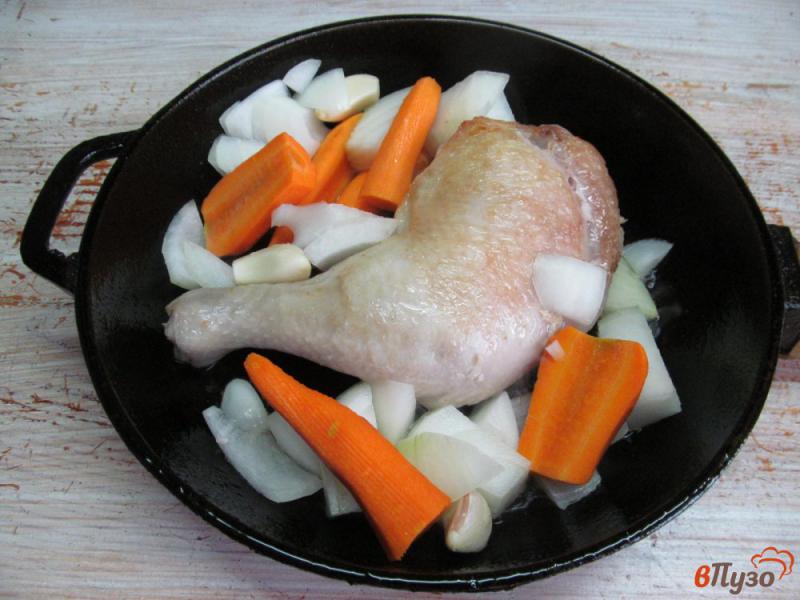Фото приготовление рецепта: Рийет из курицы шаг №2