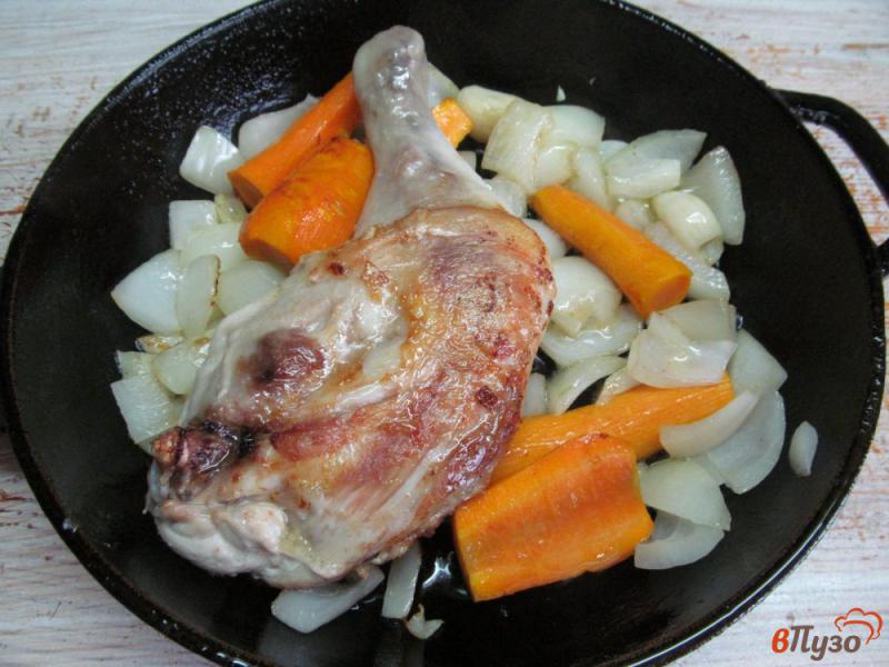 Фото приготовление рецепта: Рийет из курицы шаг №3
