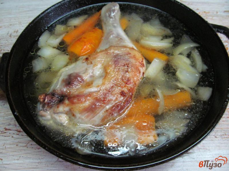 Фото приготовление рецепта: Рийет из курицы шаг №4