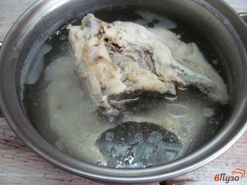 Фото приготовление рецепта: Суп с шампиньоном и пастой пенне шаг №2