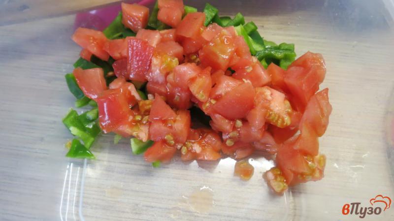 Фото приготовление рецепта: Салат с овощами шаг №2